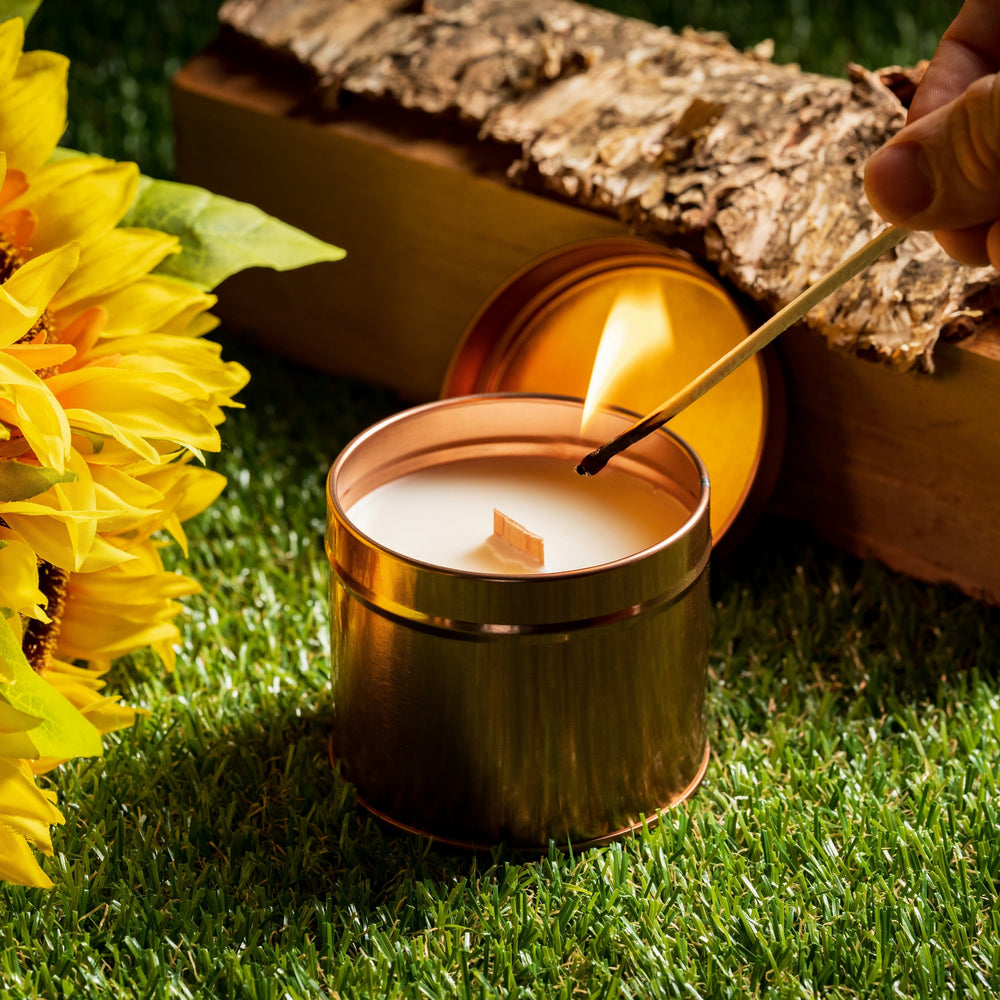 Pouring Candles In Summer