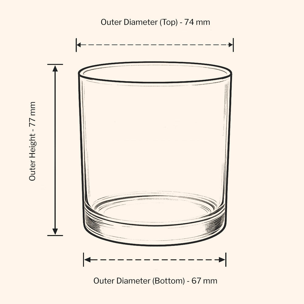 27 cl Lotti Polycarbonat-Kerzenglas – Granatrot