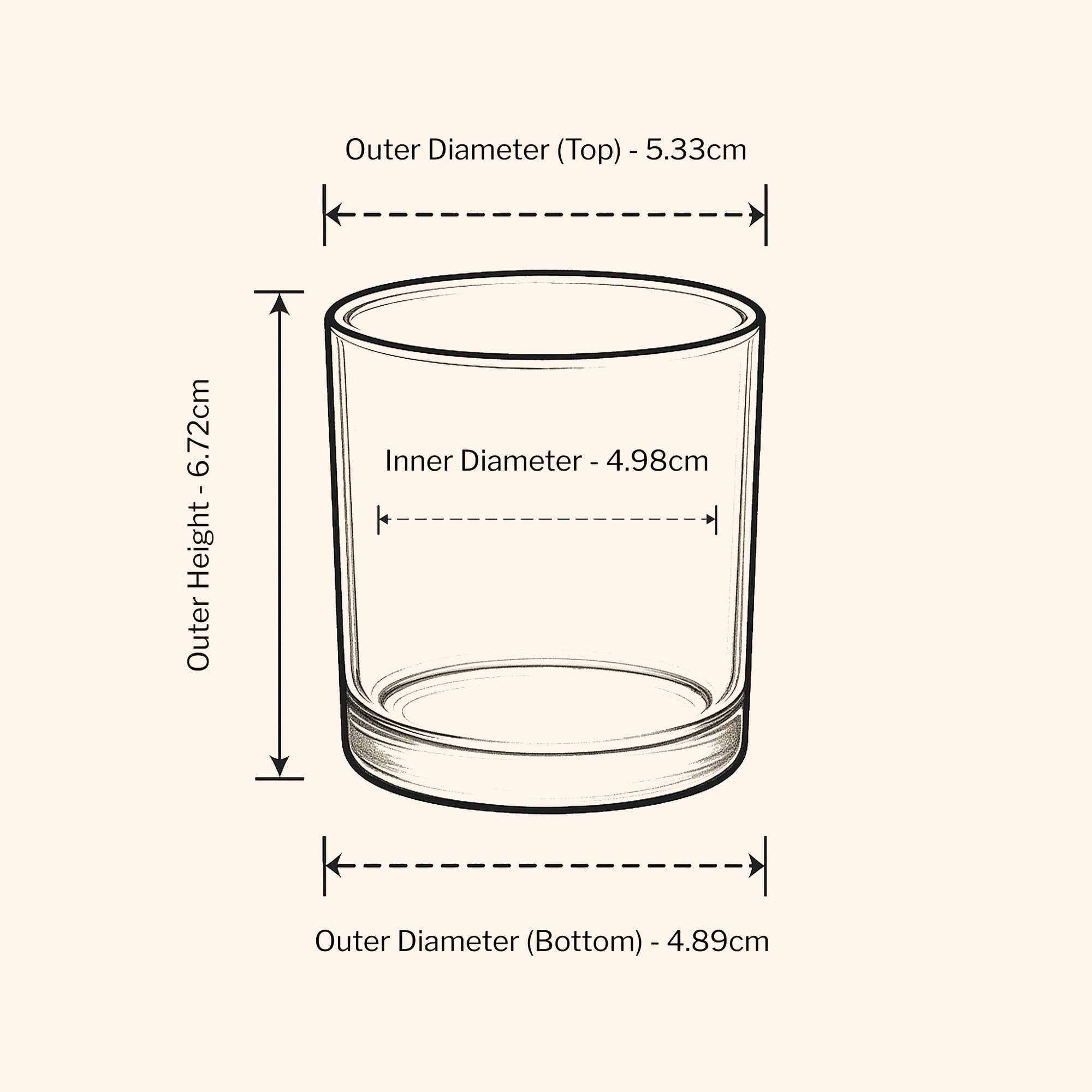 9cl Lotti Candle Jar - Frosted