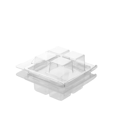 Clamshell - 4 Cavity Square