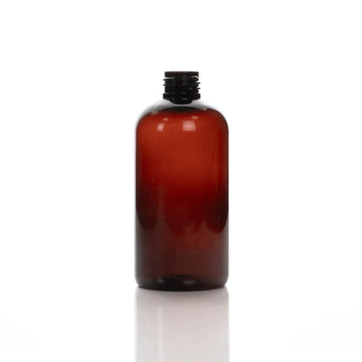 250ml Amber PET Boston Bottle