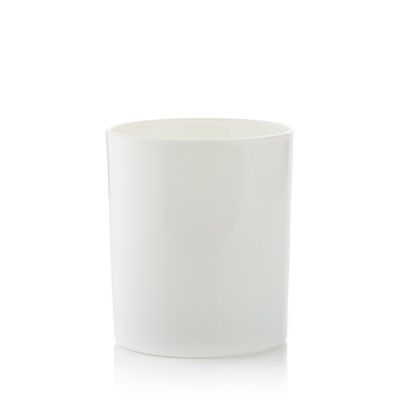 30cl Lotti Candle Glass - Externally White Gloss
