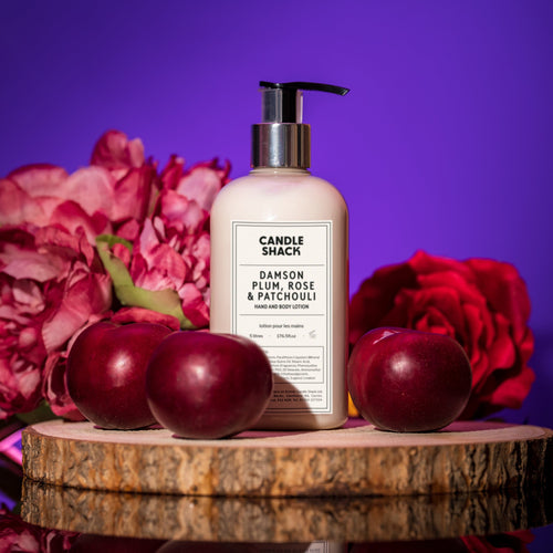 Hand & Body Lotion - Damson Plum, Rose & Patchouli