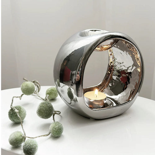 Wax Burner Porto - Chrome