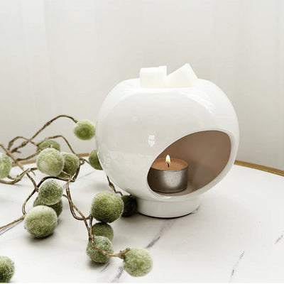 Brûleur à cire Prague - Blanc