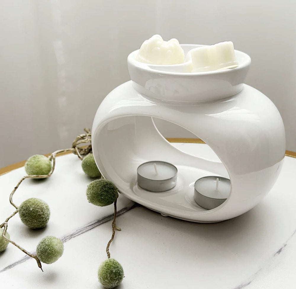 Wachsbrenner Rome Deluxe - Weiß