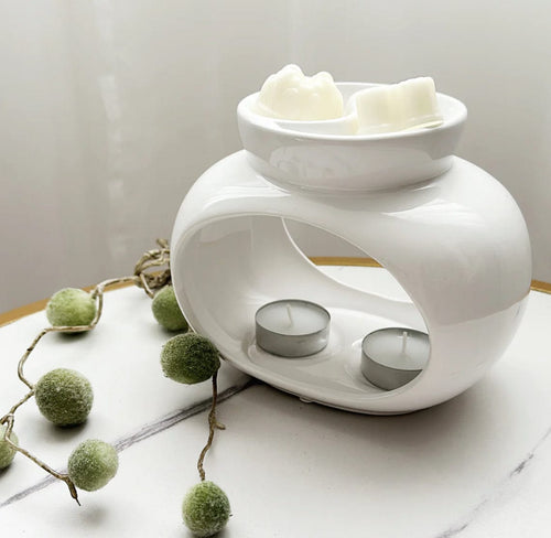 Wax Burner Rome Deluxe - White