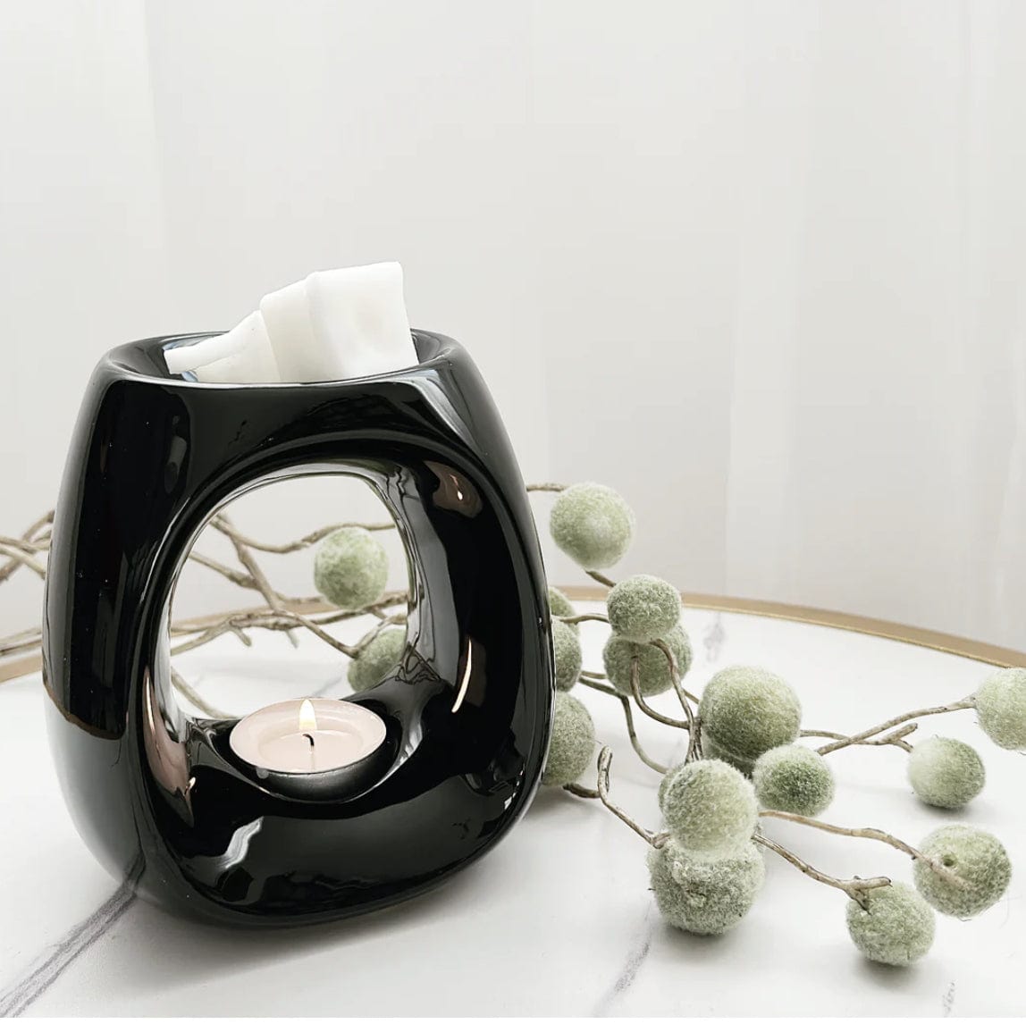 Brûle-cire Paris - Noir