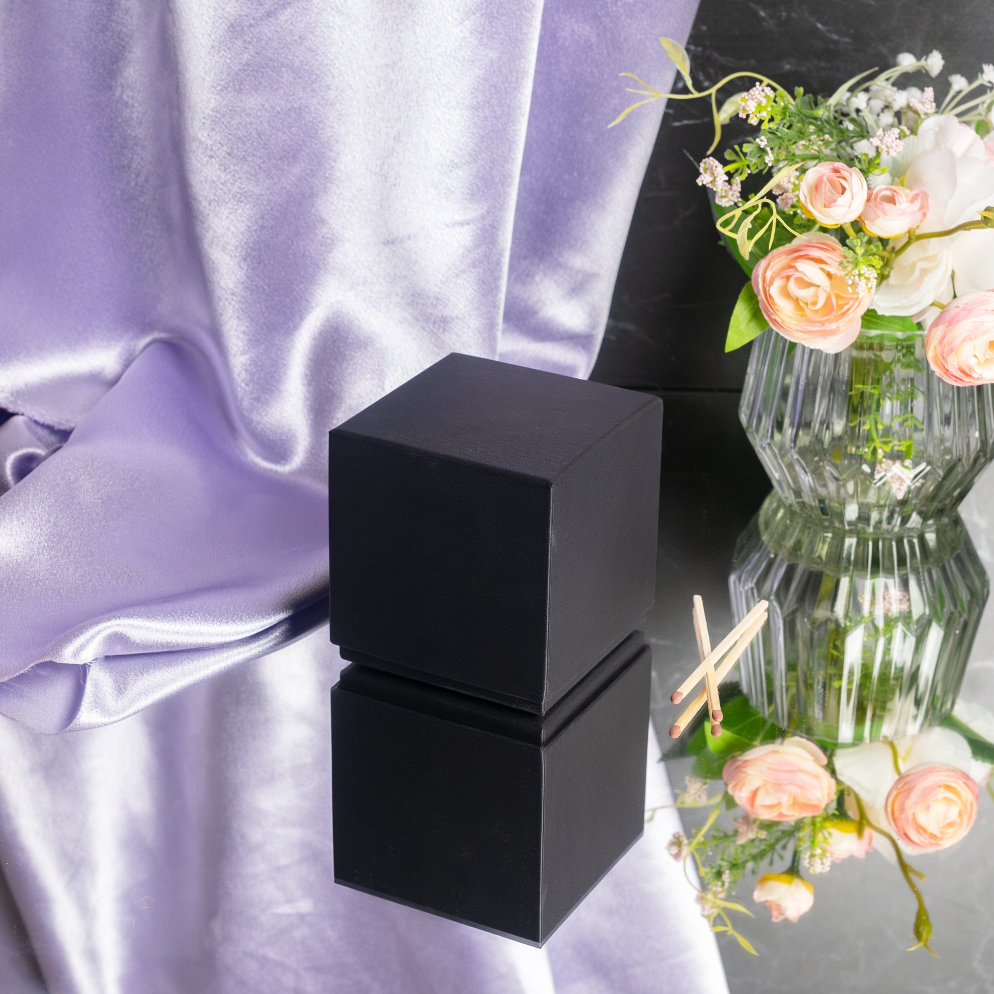 Luxury Rigid Box for 30cl Lotti  - Black