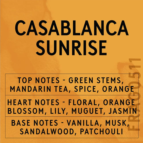 Casablanca Sunrise Scent Card