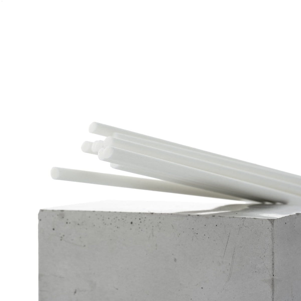 Anches en fibre blanche 3,5 mm x 250 mm