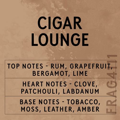 Cigar Lounge Scent Card