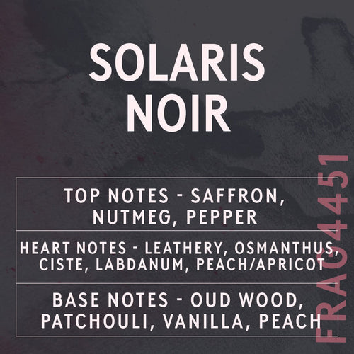 Solaris Noir Scent Card