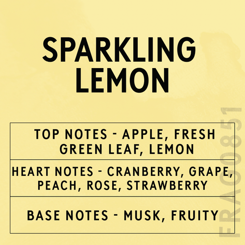 Sparkling Lemon  Scent Card