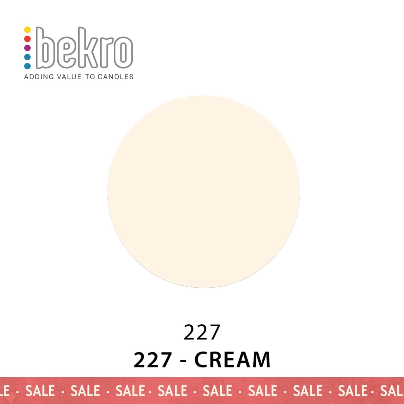 Bekro Dye Bekro Dye - 227 - Cream