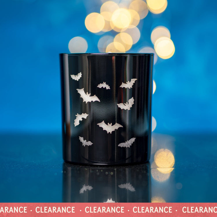 Candle Shack Candle Jar Fang-tastic - Gloss Black 30cl Lotti Halloween Candle Jar (Box Of 6)