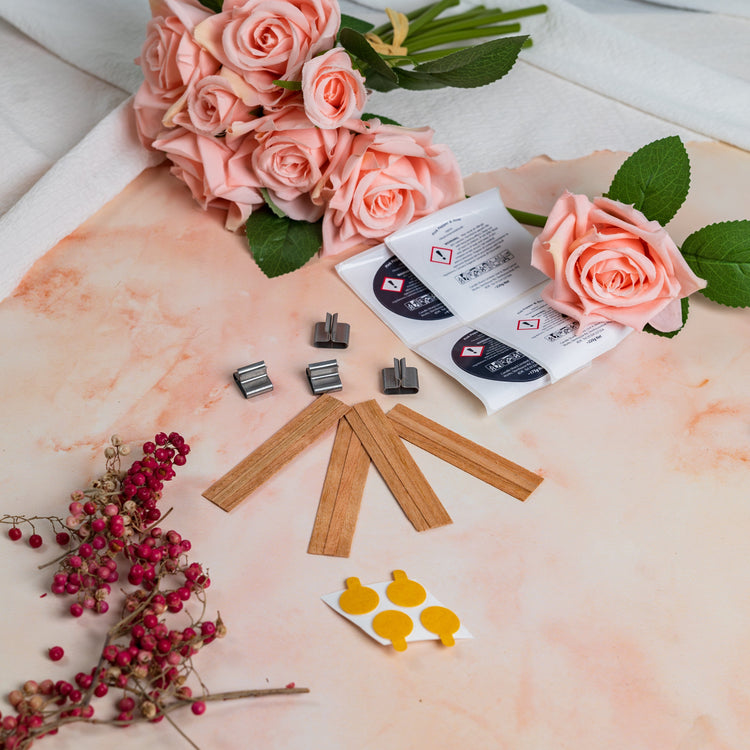 Candle Shack Candle Making Kit Pink Pepper & Rose- Candle Making Kit