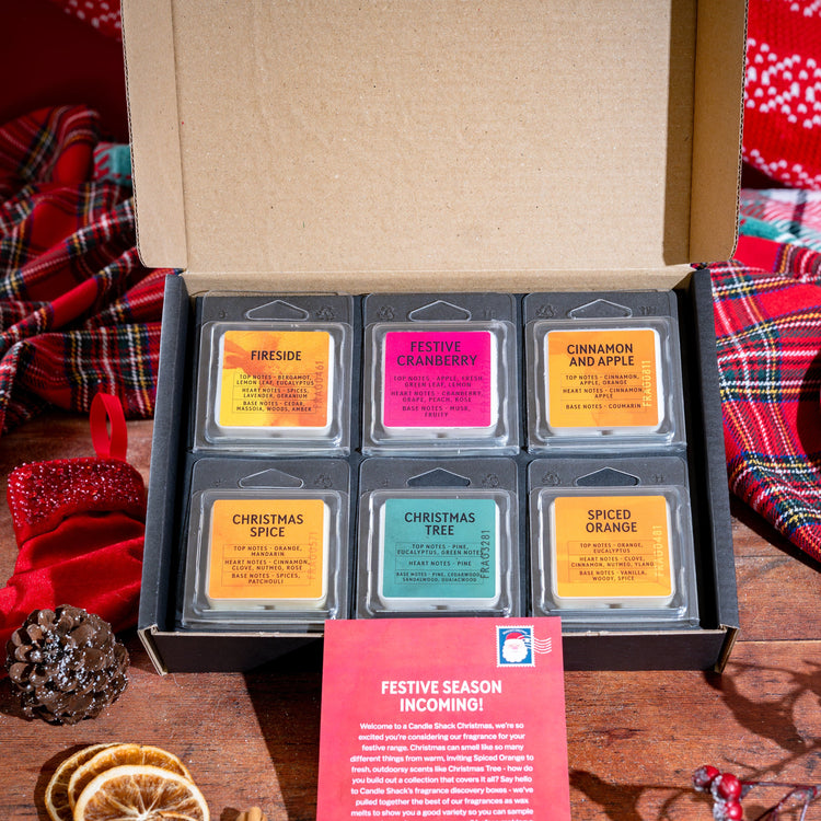 Candle Shack Fragrance Christmas Fragrance Discovery Box - By The Fireplace