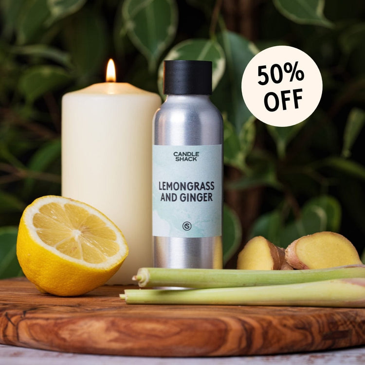 Candle Shack Fragrance Lemongrass & Ginger Fragrance Oil