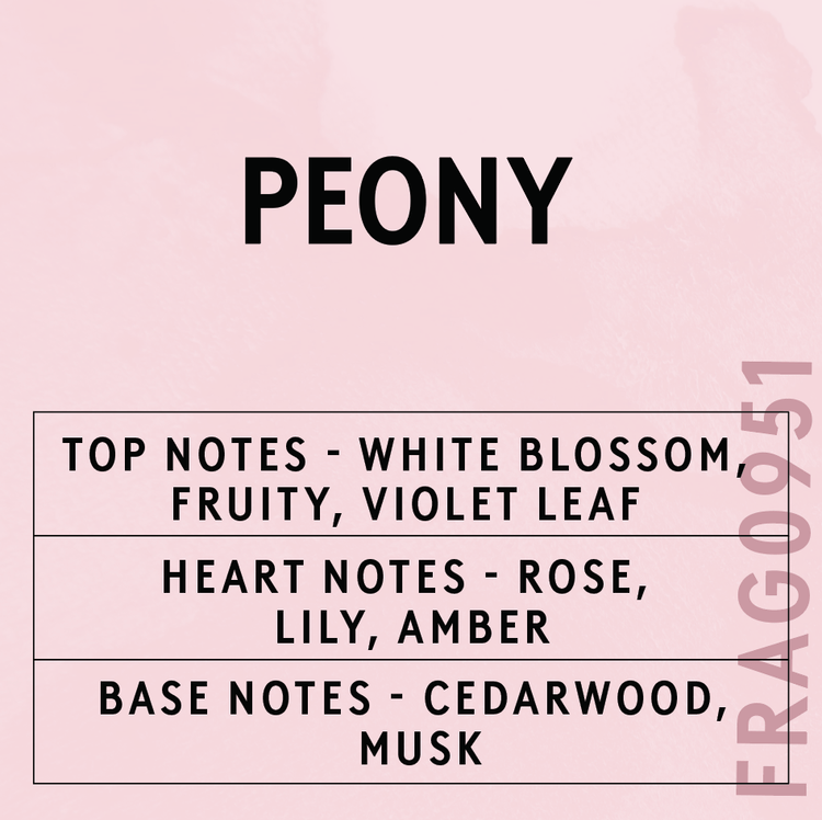 Candle Shack Fragrance Peony Fragrance Oil