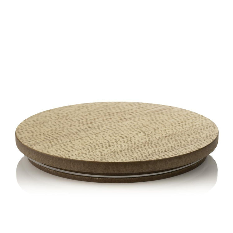 Candle Shack Lid Wooden Lid - Natural - for 50cl Jars