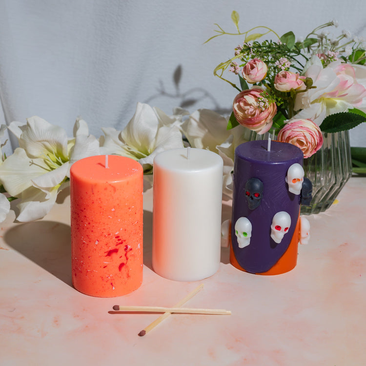 Candle Shack Pillar Mould Flat Cylinder 62x107 - Pillar Candle Mould