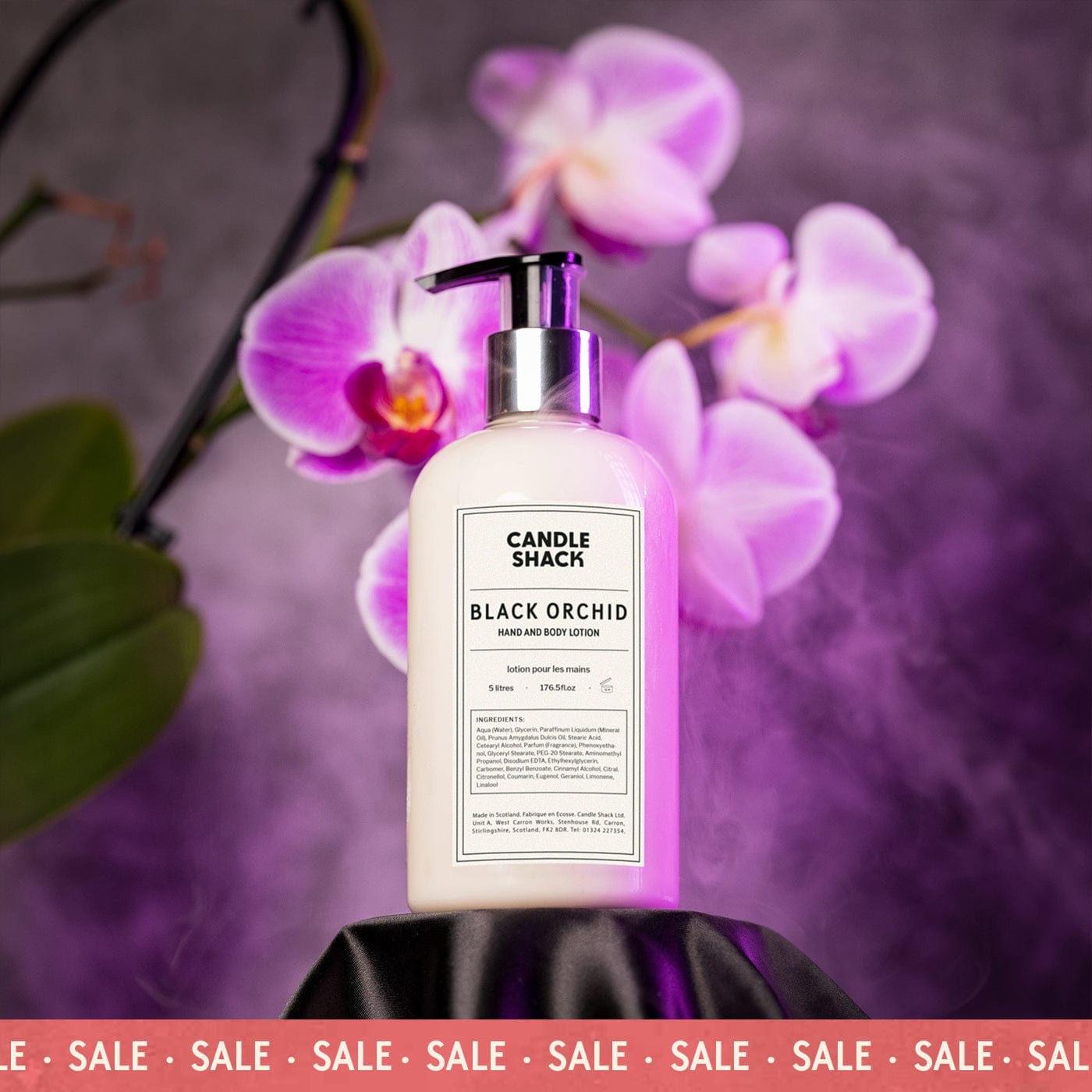 Candle Shack Soap Hand & Body Lotion - Black Orchid