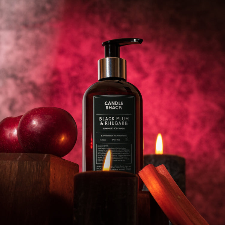 Candle Shack Soap Soap2Go - Black Plum & Rhubarb Liquid Soap