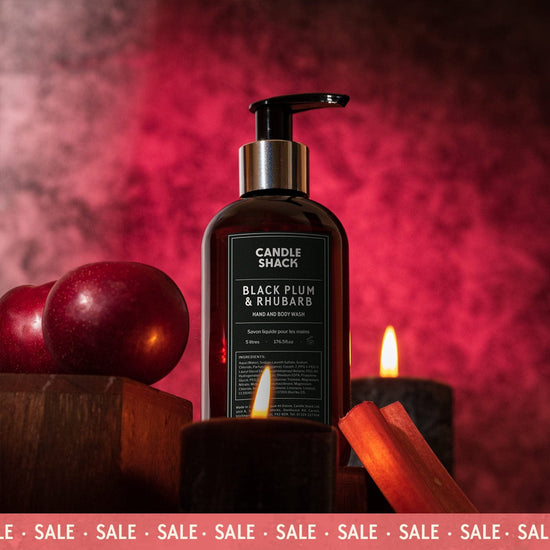 Candle Shack Soap Soap2Go - Black Plum & Rhubarb Liquid Soap