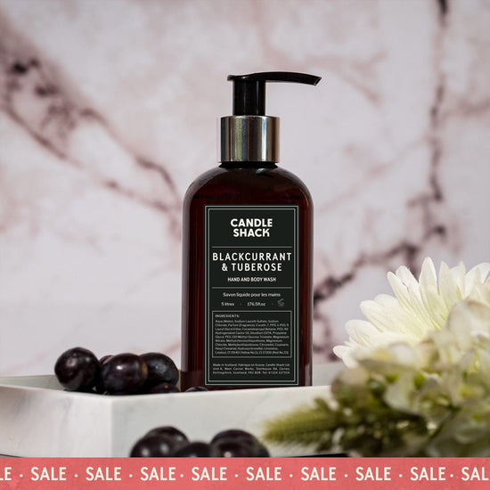 Candle Shack Soap Soap2Go - Blackcurrant & Tuberose Liquid Soap