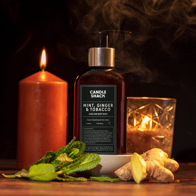 Candle Shack Soap Soap2Go - Mint Ginger & Tobacco Liquid Soap