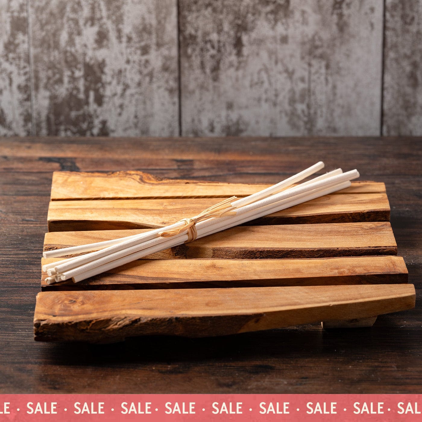 Weiße Rattan-Diffusorstäbchen, 240 mm x 4 mm