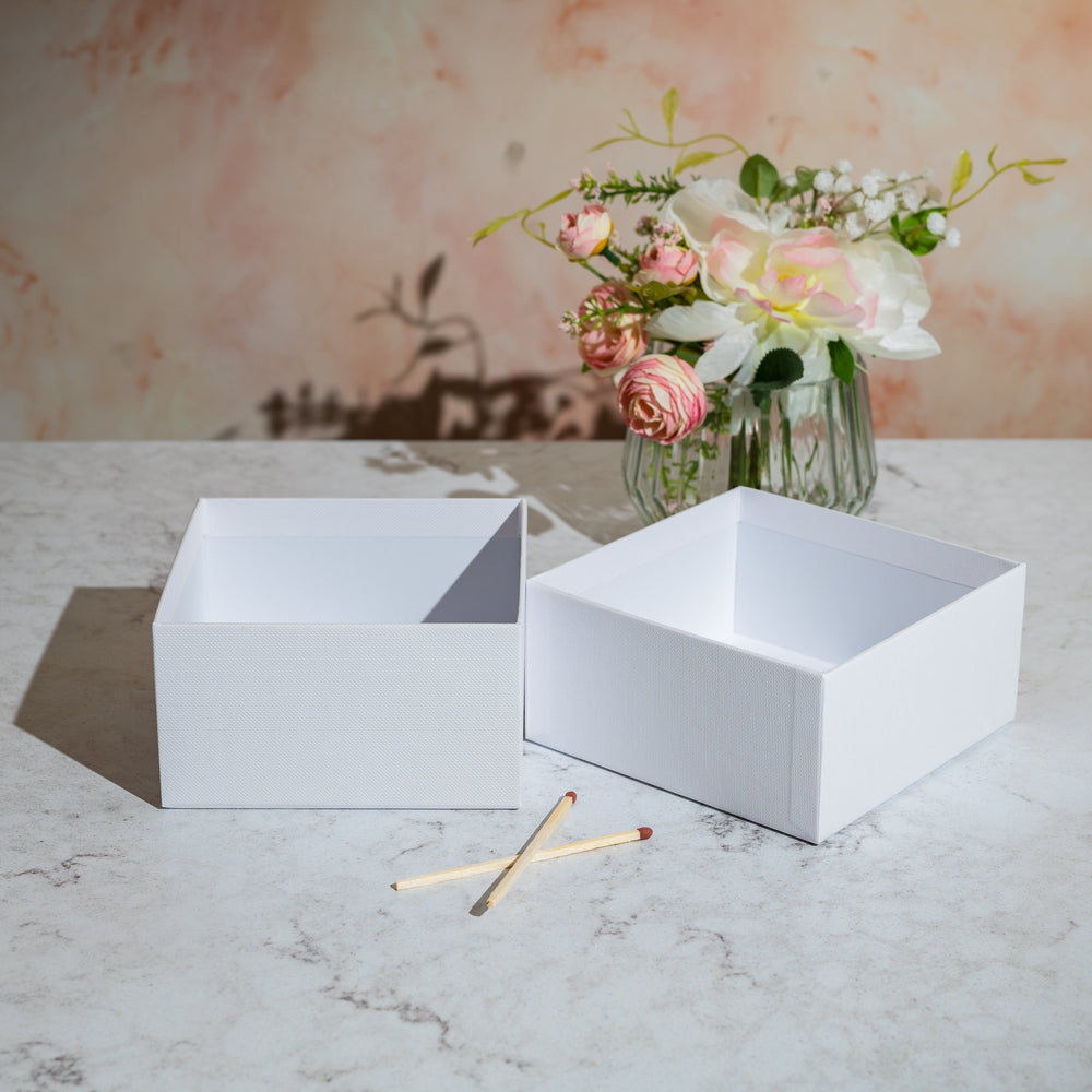 Luxury Rigid Box for 50cl Bowl - White