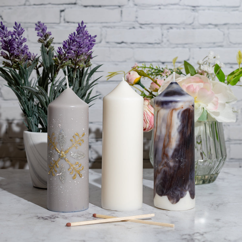 3 Pointed Cylinders 50x140