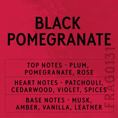 Black Pomegranate Scent Card