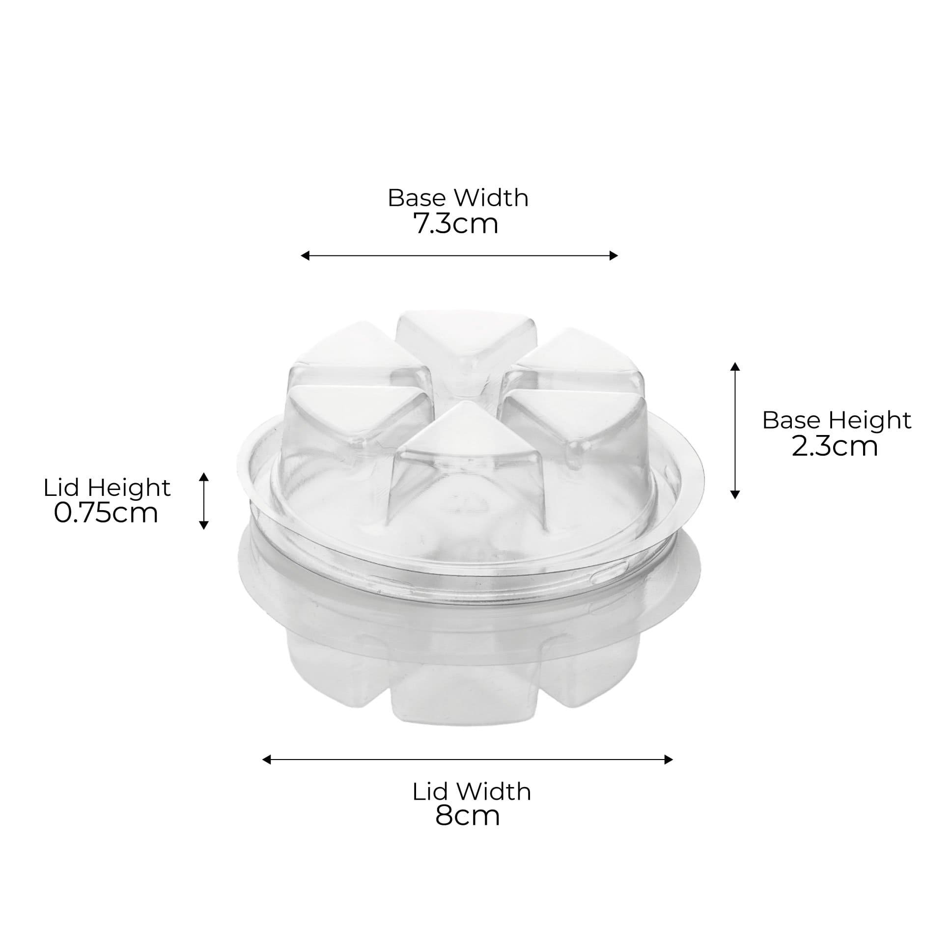 Segment Pots dimensions