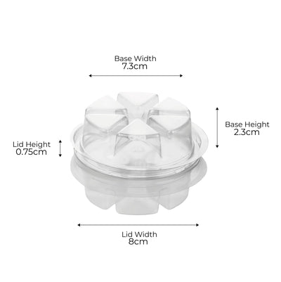Segment Pots dimensions