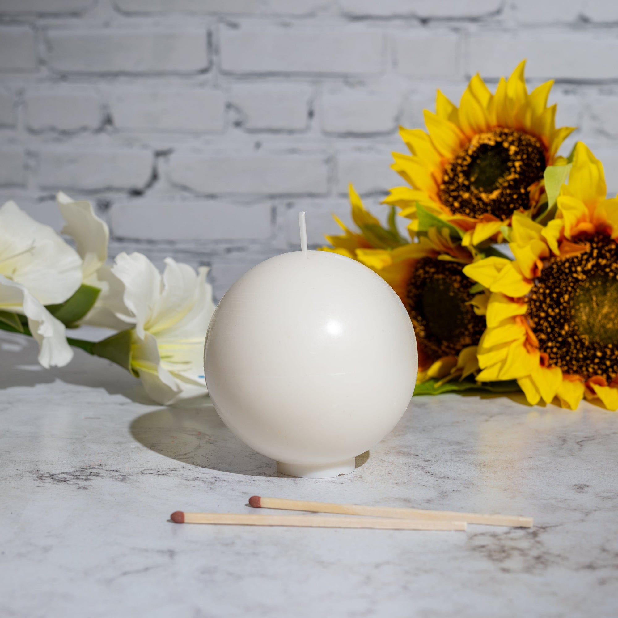 Moule à bougies cylindriques - Sphère