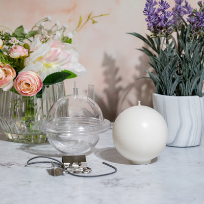 Moule à bougies cylindriques - Sphère