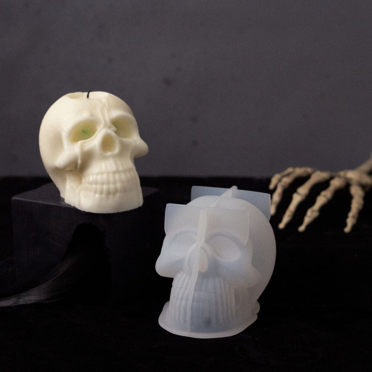 Candle Shack BV Pillar Mould Skull - Pillar Candle Mould