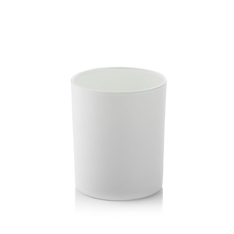 Candle Shack Candle Jar 20cl Lotti Candle Glass -  Externally Matt White