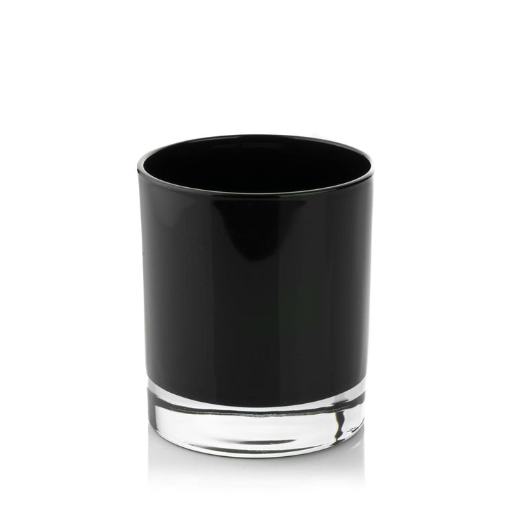 Candle Shack Candle Jar 30cl Lotti Candle Glass - Internally Black Gloss
