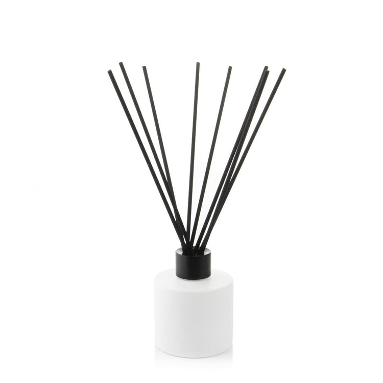 Candle Shack Diffuser Bottle 100ml Squat Circular Diffuser Bottle - Matt White (box of 6)