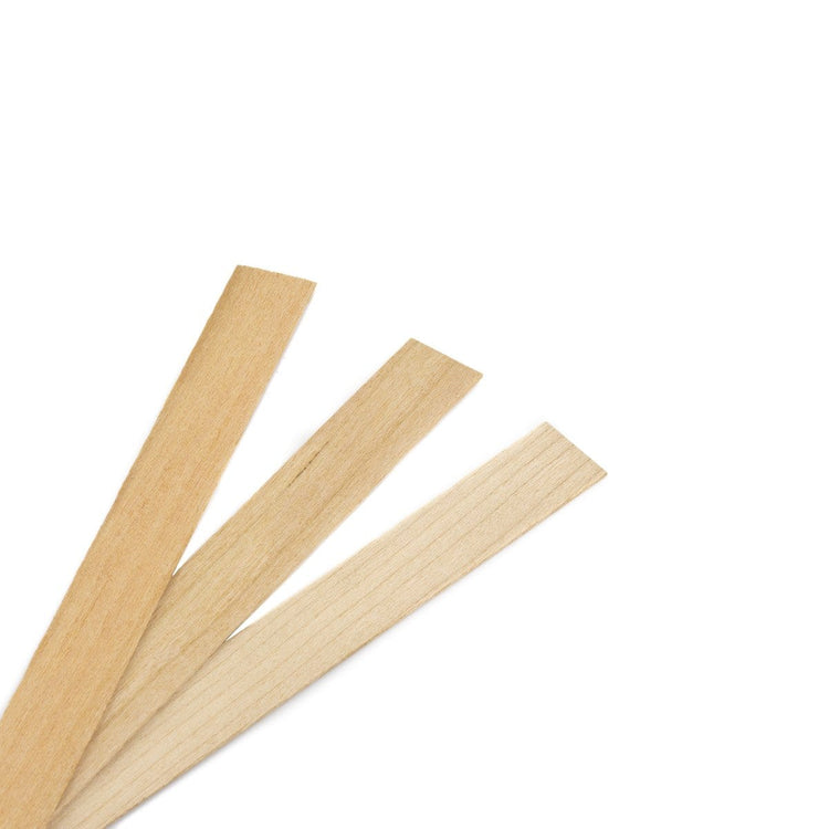 Candle Shack Wooden Wick Wood Wick - 0.5mm x 12.7mm x 152mm