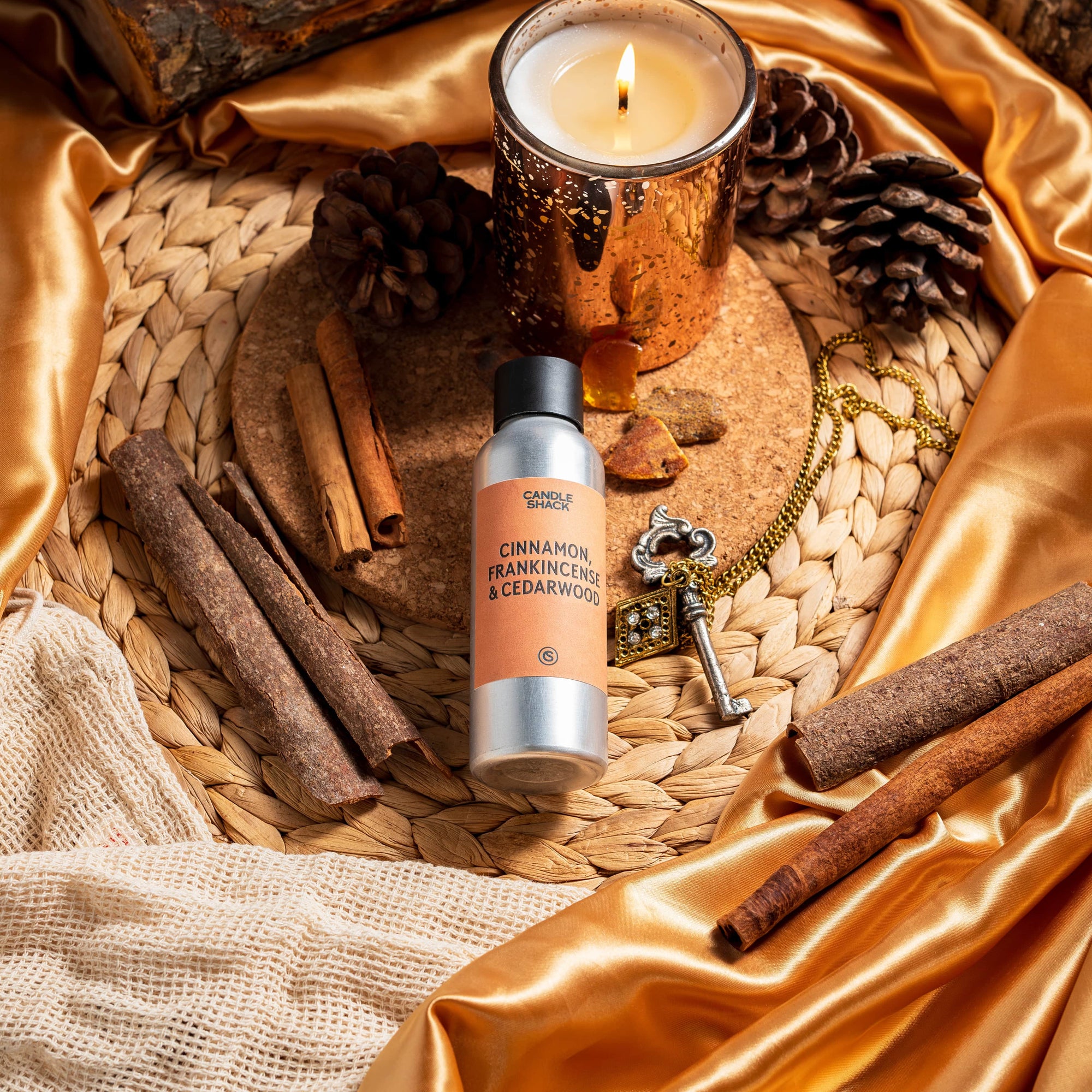 30cl Candle Recipe, Cinnamon, Frankincense & Cedarwood in US 464