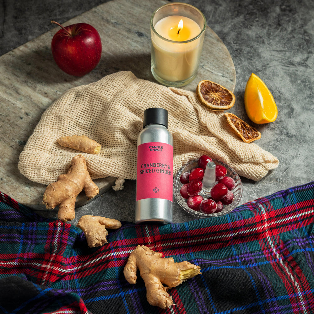 20cl Candle Recipe, Cranberry & Spiced Ginger in Rcx