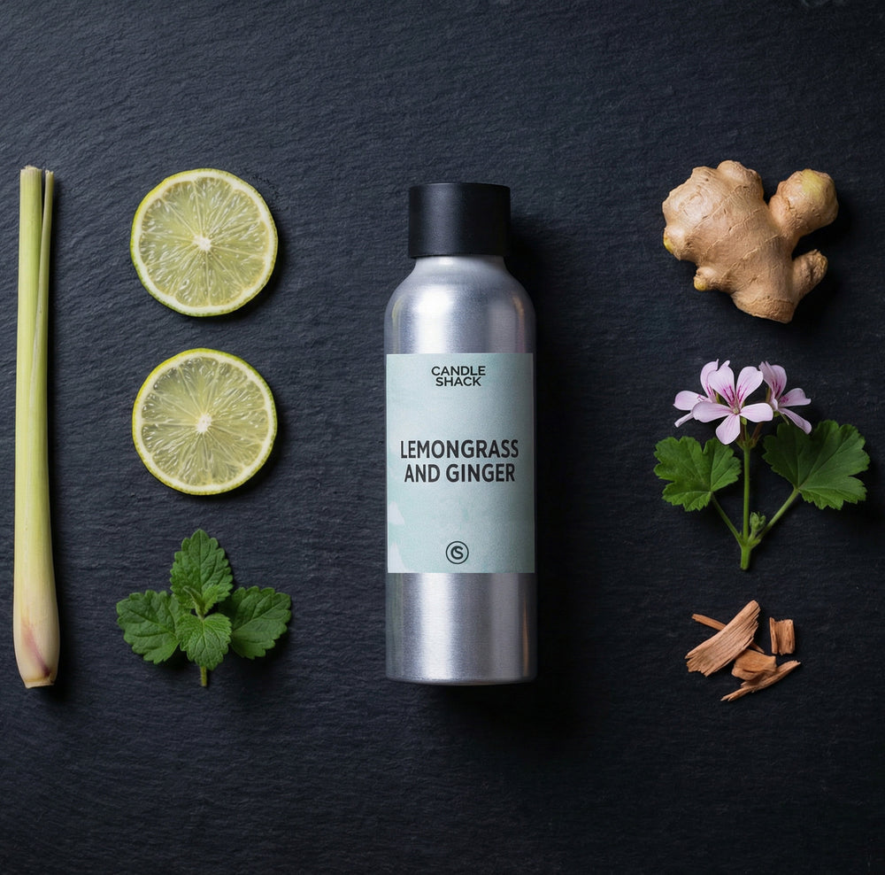 9cl Candle Recipe, Lemongrass & Ginger in C3