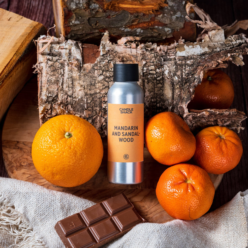 9cl Candle Recipe, Mandarin & Sandalwood in Rcx