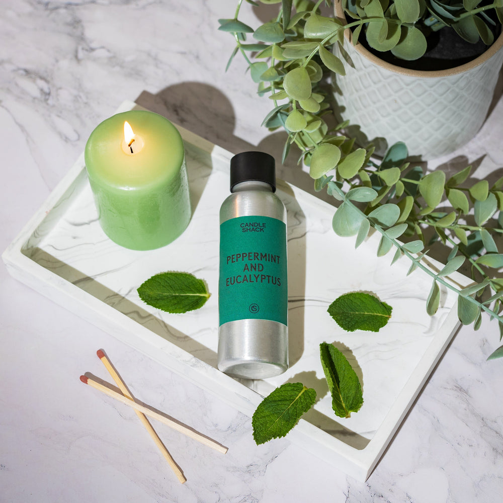 30cl Candle Recipe, Peppermint & Eucalyptus in Rcx