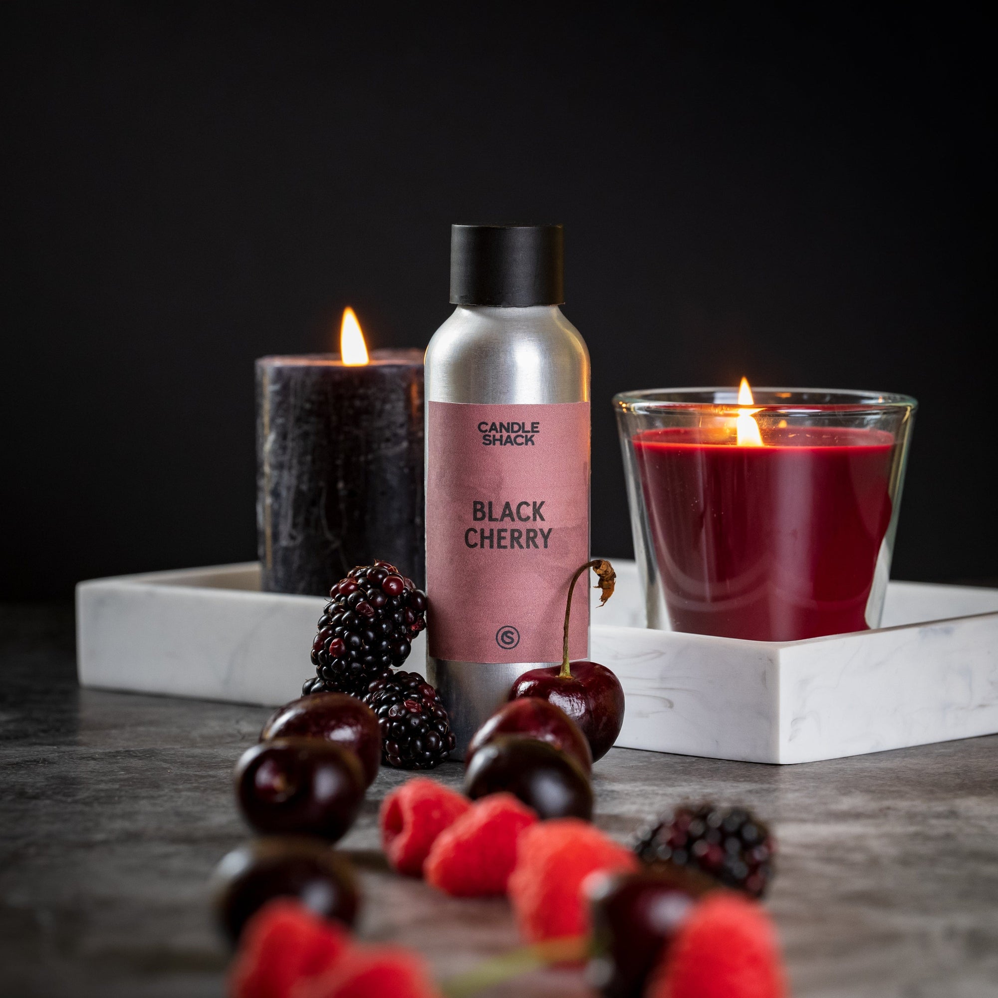 30cl Candle Recipe, Black Cherry in EU 464